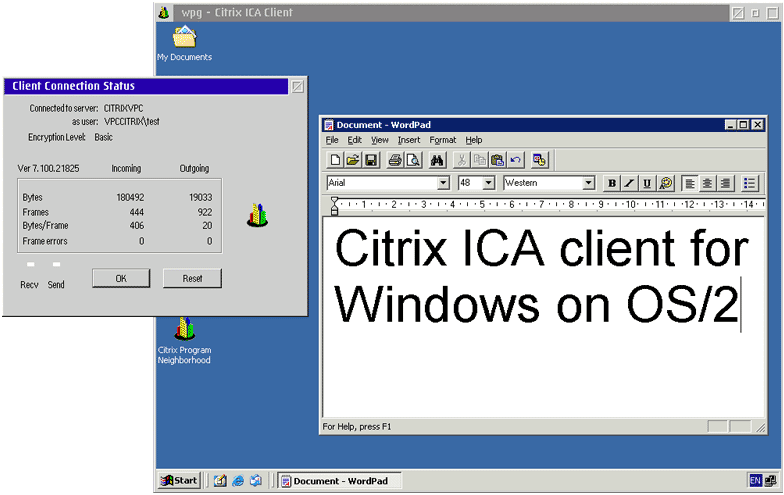 what is citrix ica client for mac