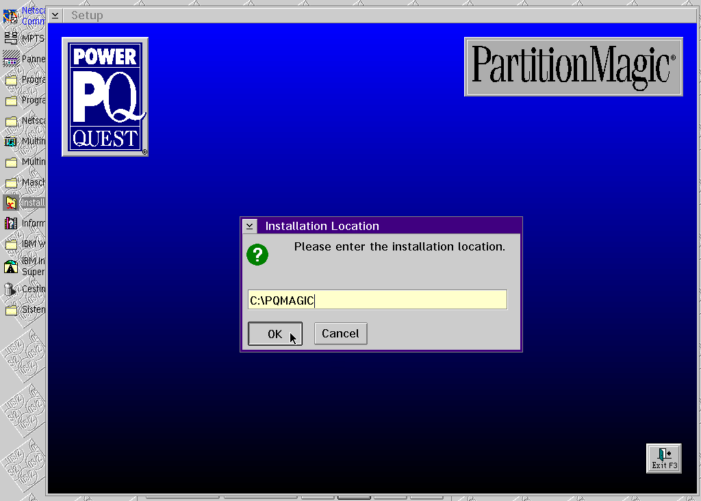 powerquest partition magic 8.0 manual