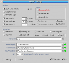 clamav gui for windows